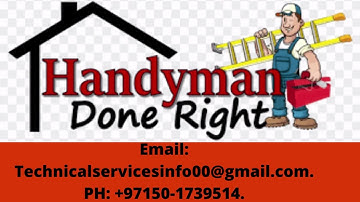 Handyman Services in Dubai Professional Team of handyman