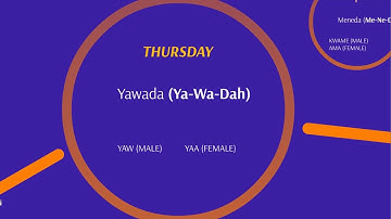 Twi Phonetics Made Easy-Days of The Week in Twi