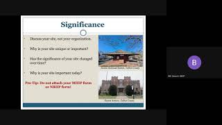 FY 26 Historic Preservation Capital Grant Program Application Workshop Webinar