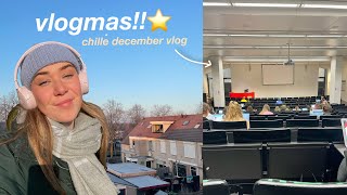 VLOGMAS⭐️: een gezellige december vlog! *plannen, college, boodschappen doen!* by jiska stuij 4,391 views 1 year ago 12 minutes, 44 seconds