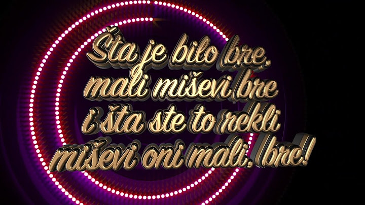 Šta je bilo bre, mali miševi bre i šta ste to rekli miševi oni mali, bre! | ep217deo07
