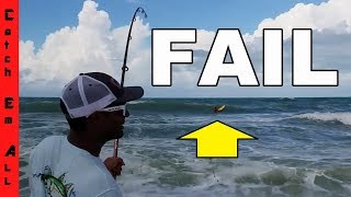 SURFERS AND SHARKS! SO ANGRY!! Worst Fail Fishing Ever
