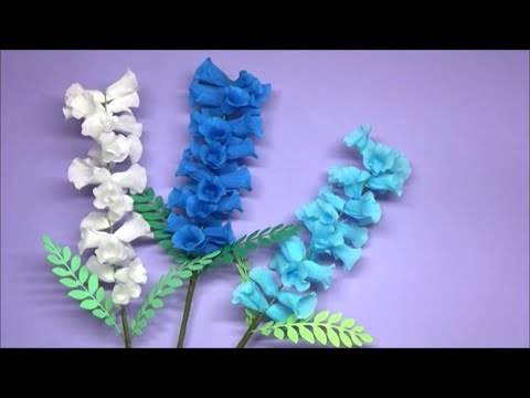 ペーパーフラワー クレープ紙をひねって作る綺麗な花の作り方 Diy Paper Flower How To Make A Beautiful Flower Youtube