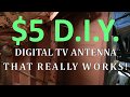 $5 DIY - Coat Hanger Digital TV Antenna - FREE Over the Air HDTV! - Cut that Cord to Cable! $5 DIY - Coat Hanger Digital TV Antenna - FREE Over the Air HDTV! - Cut that Cord to Cable!