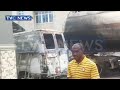 Fire Guts Petrol Tanker at Fuel Station Opposite Kogi State Owned University