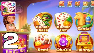 Higgs Domino Island-Gaple QiuQiu Online Poker Game - Kamar Bet Part 2 (Android GamePlay Walkthrough) screenshot 1