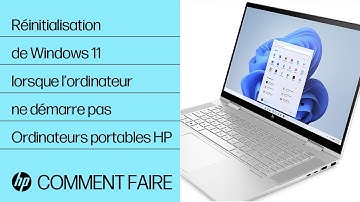 Comment réinitialiser Windows 11 quand l’ordinateur HP ne démarre pas | Ordinateurs HP | HP Support