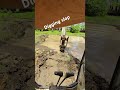 Digging some mud for game and fish in the old terex! #mud #heavyequipment #wet