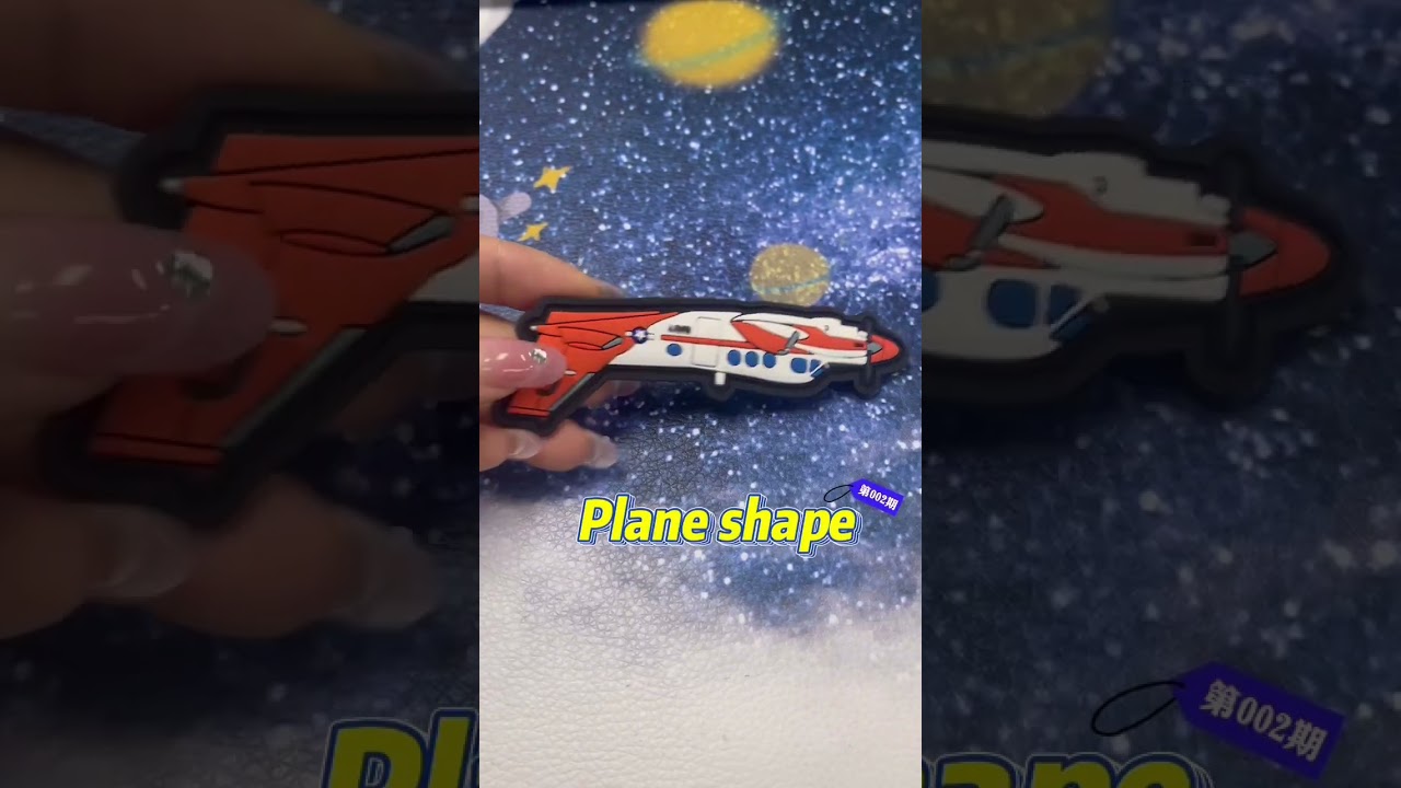 Customized Plane Custom Logo Soft 3d Pvc Patch For Rubber Pvc Label nina 0308