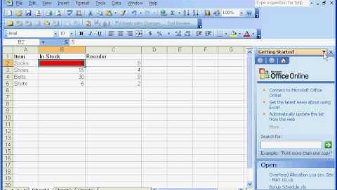 SAY GEEK - EXCEL TIPS AND TRICKS - CONDITIONAL FORMATTING Excel 2003