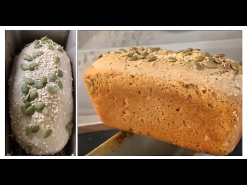  Вкуснейший Ржано-Пшеничный ХЛЕБУШЕК на ЗАКВАСКЕ  Рецепты Закваски и Хлеба