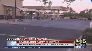 Police investigating shooting at West Valley gas station