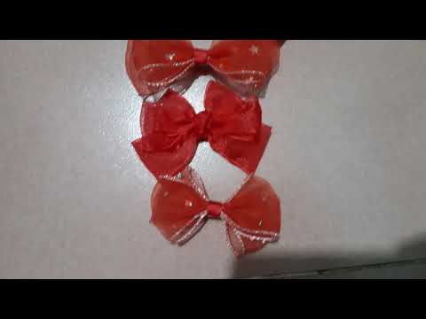 Video Nơ ruy băng buộc tóc dễ thương!! - youtube