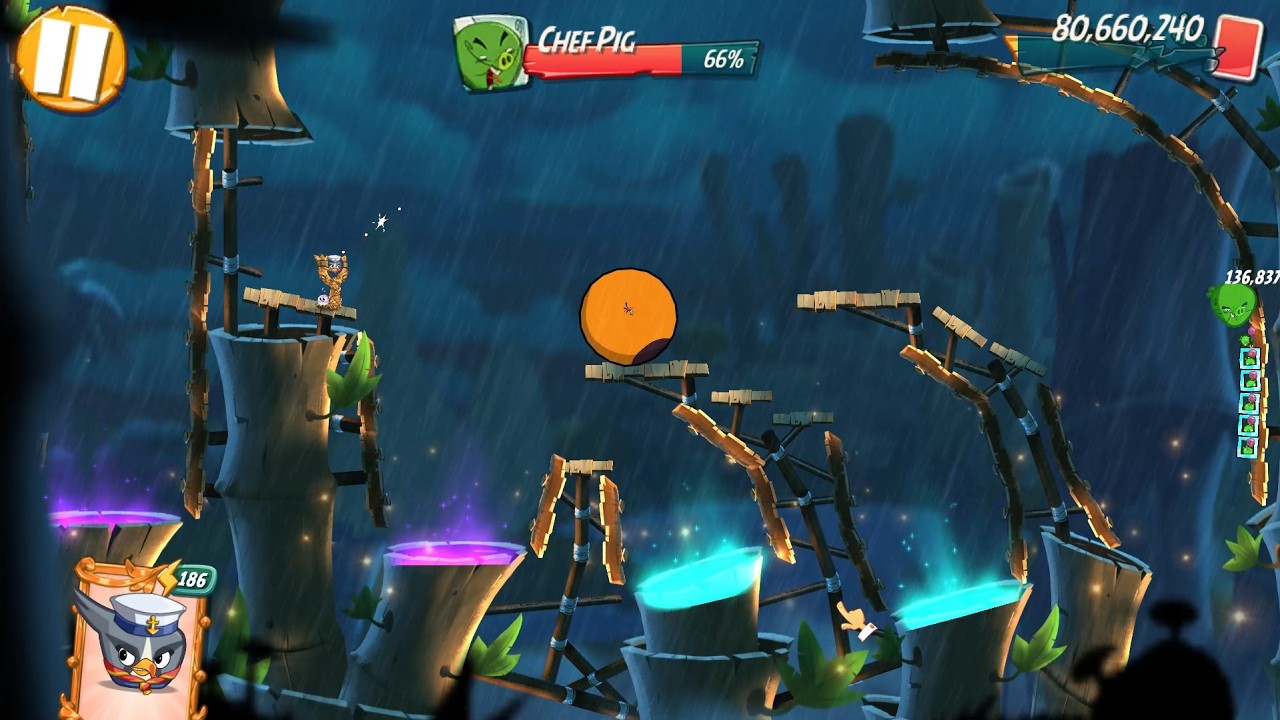 Angry Birds 2 Windows PC King Pig Panic (KPP) today for extra Hal card (March 2, 2026)