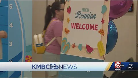 KMBC | Saint Luke's NICU Graduates Return to Reunite with Medical Staff