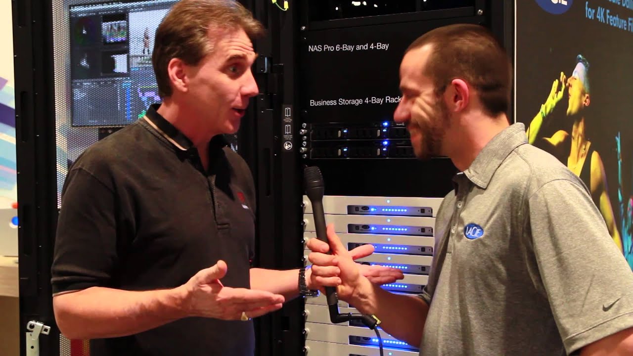 Nab Show Spotlight Lacie 8big Rack Thunderbolt 2 Youtube