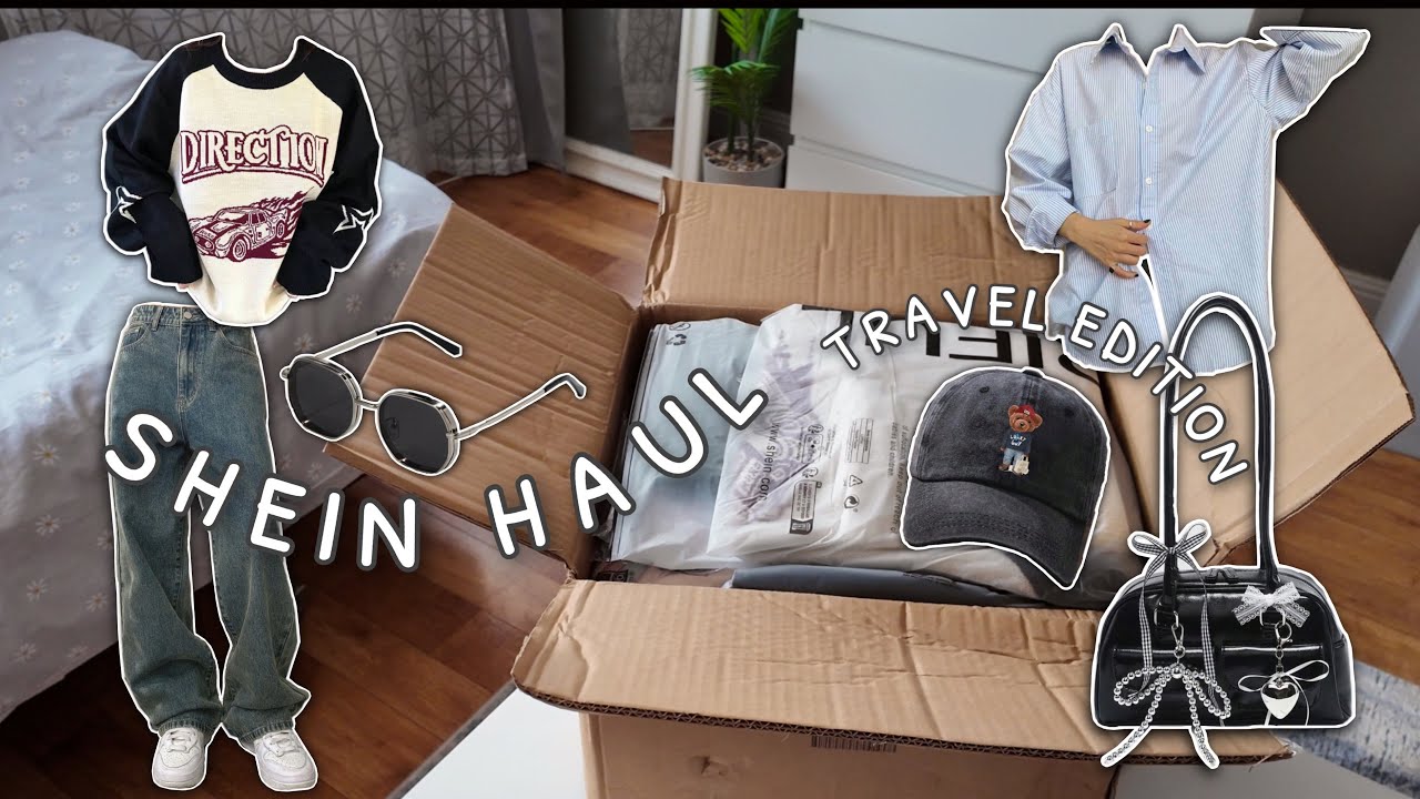 SHEIN HAUL 𐙚⊹₊⋆ مشترياتي من شي ان للسفر