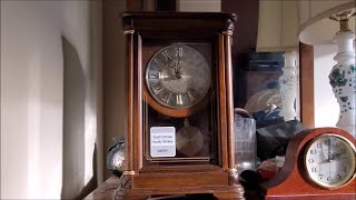 Seiko Mizuki Westminster/Whittington Dual Chime Mantel Clock - YouTube