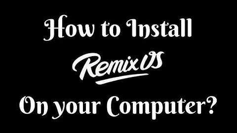 How To Install Remix OS 2.0[5.1.1] On Any Windows/Mac Pc [Easy Guide]