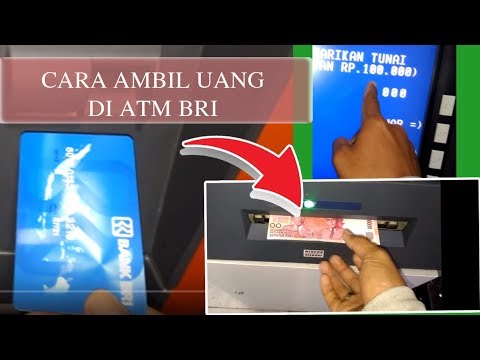 Cara ambil uang tanpa kartu atm bri