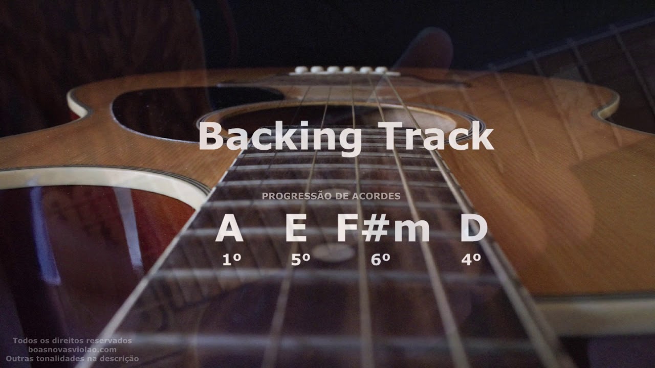 BACKING TRACK A (Lá) Fundo Musical para Solar