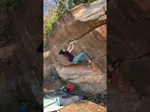 Beta Video for climb No Holds BBQ v5, Tulsa, OK
