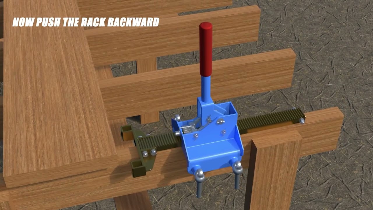 Adjustable Deck Board Straightening Tool - Decking Tools for Leveling and Locking Bend Boards