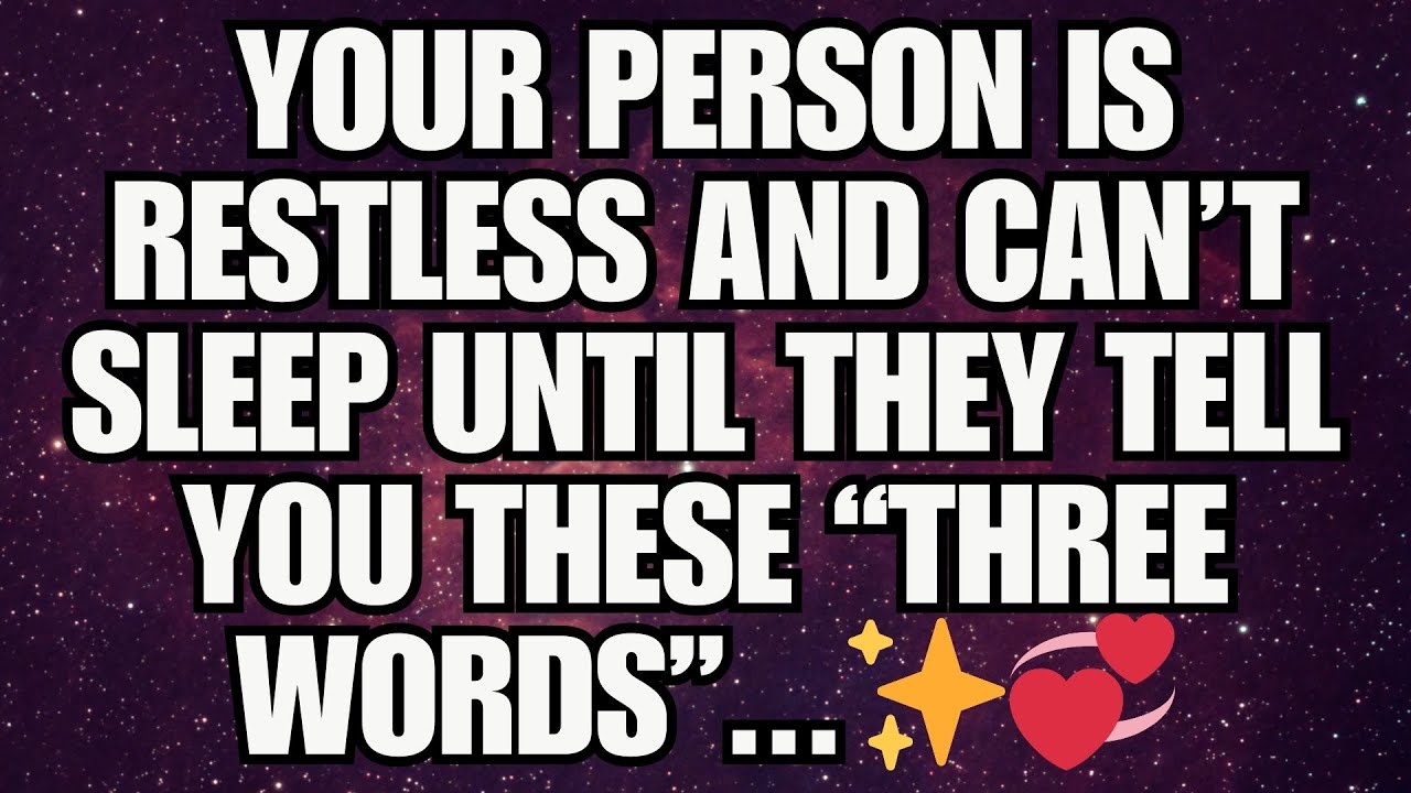 ✨ Ваш любимый человек не может уснуть, пока не скажет вам эти «три слова»… 💞✨