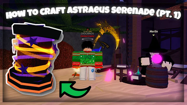 How TO CRAFT The SECRET Astraeus Serenade (PT. 1) | Fisch