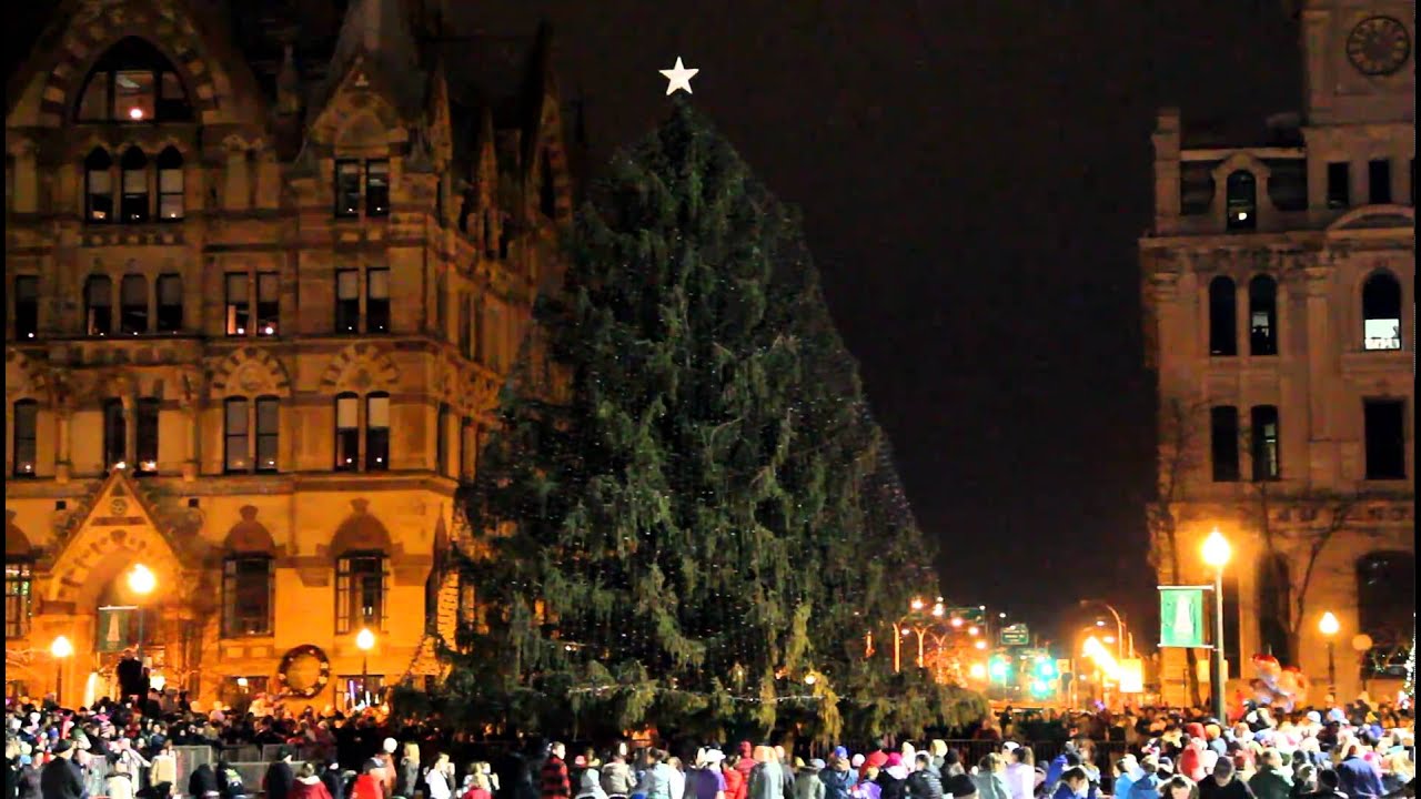 Syracuse Christmas Tree 2010.MOV YouTube