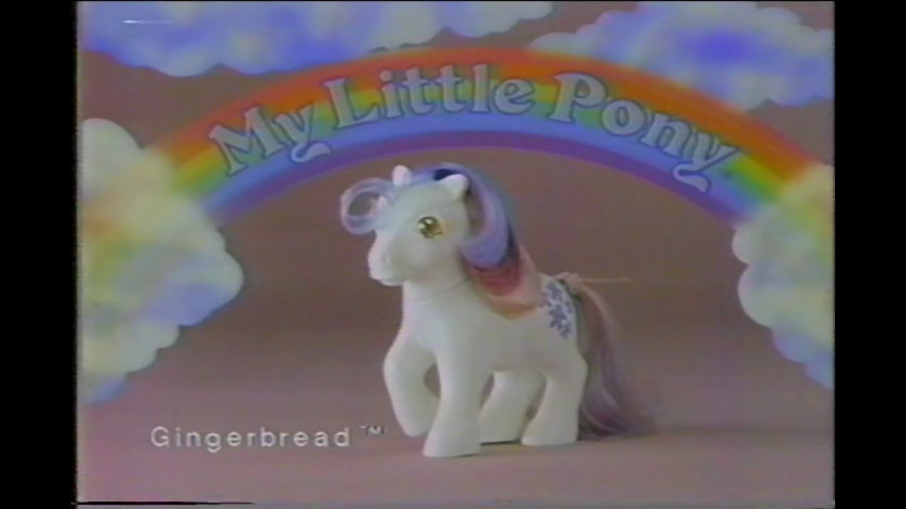 Mlp Gingerbread My little Pony Gingerbread (Hasbro) TV Commercial - 1986 - YouTube