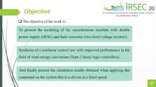 Type 2 fuzzy logic control of the doubly fed induction generator wind turbine