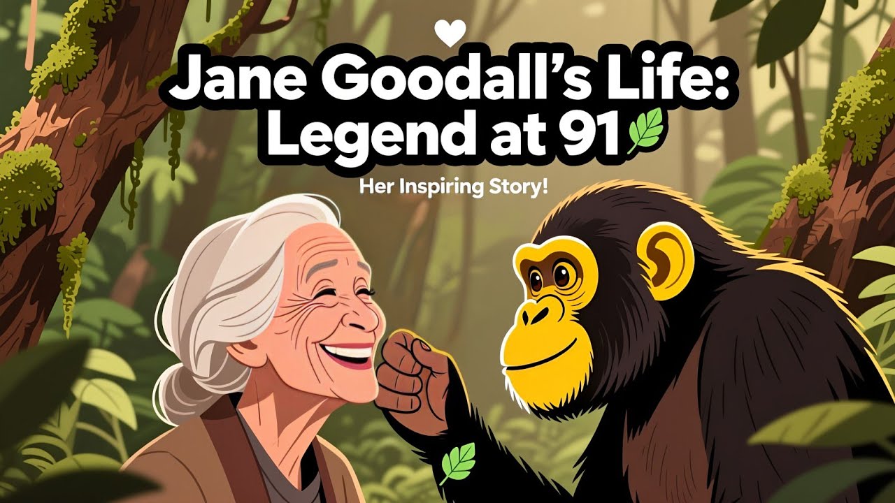 Jane Goodall's LIFE CHANGING Legacy That Inspired a Generation | jane Goodall's biography