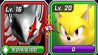 Sonic Forces Speed Battle - Infinite the Jackal vs Movie Super Sonic (android, ios) gameplay