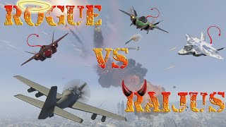 Brave Rogue Takes on Cargo Griefer Raijus - GTA ONLINE