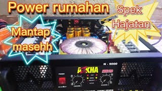 Power Amplifier Rakitan 20 Amper Ct 65 Siap Buat Hajatan 