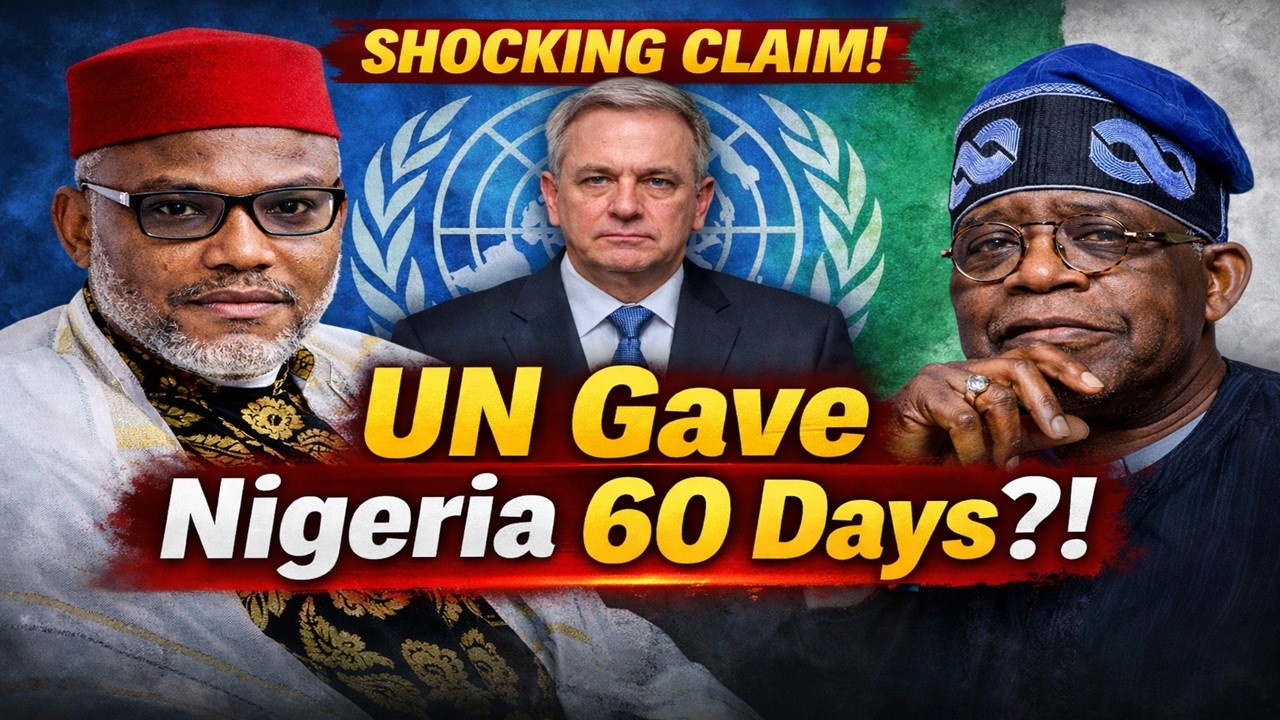 JUST IN: UN Ultimatum Rumour Explodes — Did the UN Really Give Nigeria 60 Days to Free Kanu?