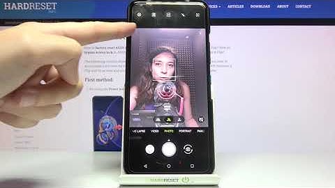 How to Turn On / Off Camera Mirror Effect on ASUS ZenFone 8 Flip – Camera Reflection Effect