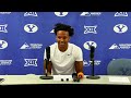 Legend Glasker Reacts to 3-Touchdown Collegiate Debut in BYU's 63-7 Win Over Utah Tech | KSL Sports