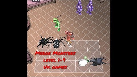 Merge Monsters 100 Doors | Level 1-9 | Gameplay | Playstore Games |  Walkthrough | Android iOS