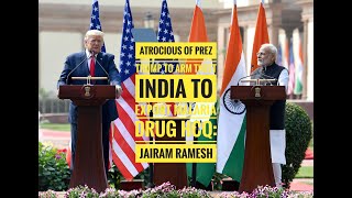 Atrocious of President Donald Trump to arm twist India to export Hydroxychloroquine: Jairam Ramesh
