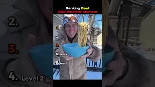Ranking Best Cold Weather Moments