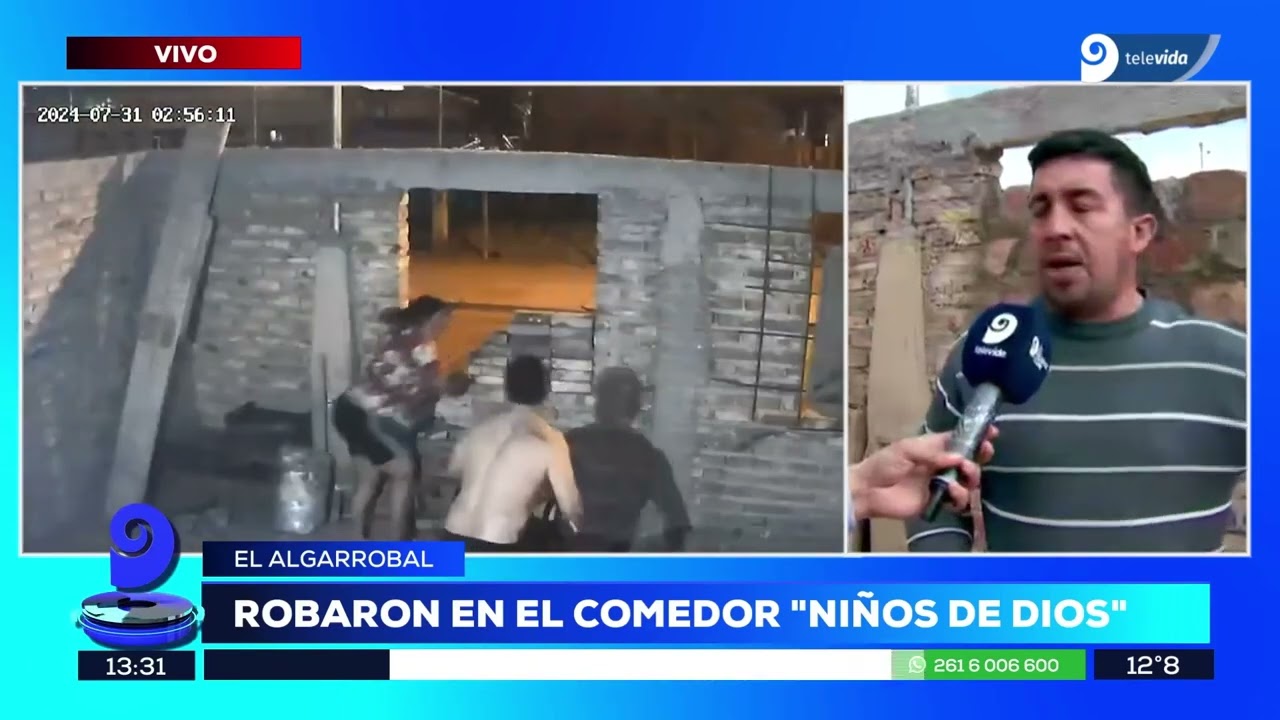 Video: Así robaron el comedor Niños de Dios