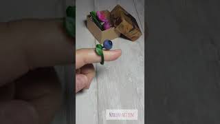 Flowers and berries handmade jewelry