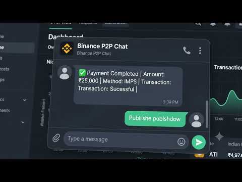 P2Pay Binance Bot   Automated Binance P2P Payments with Local Payment Integrations