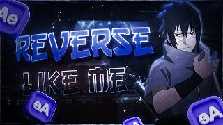 Reverse Twixtor/ Twixtor Like Me II Tutorial After Effects