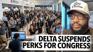 "It's Inexcusable That Our Front Line Agents Aren't Being Paid..." Delta Removes Perks For Congress