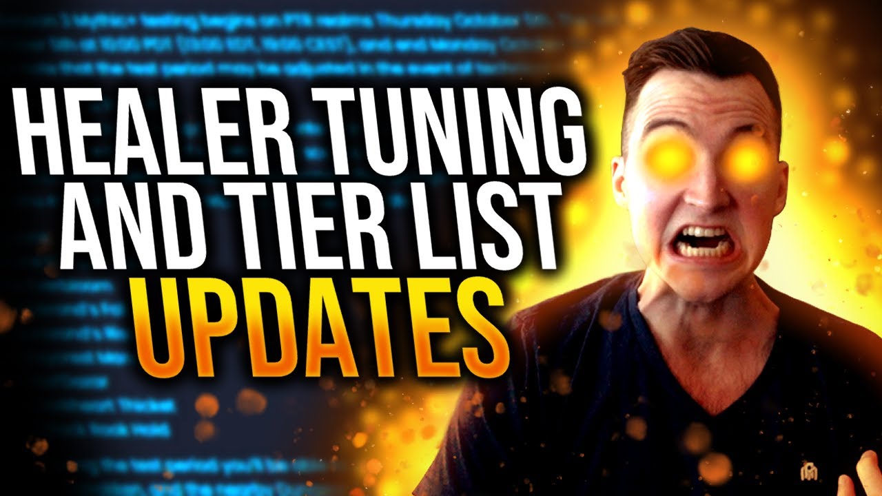 10.2 Healer Balancing, Disc damage NERFED and Tier List Updates!