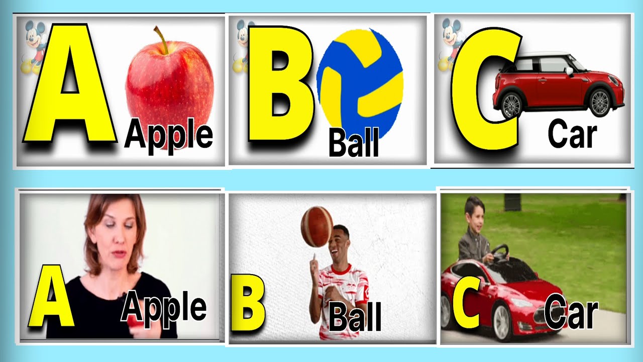 ABCD|English Alphabetical letters A-Z|how to learn English Alphabets ...