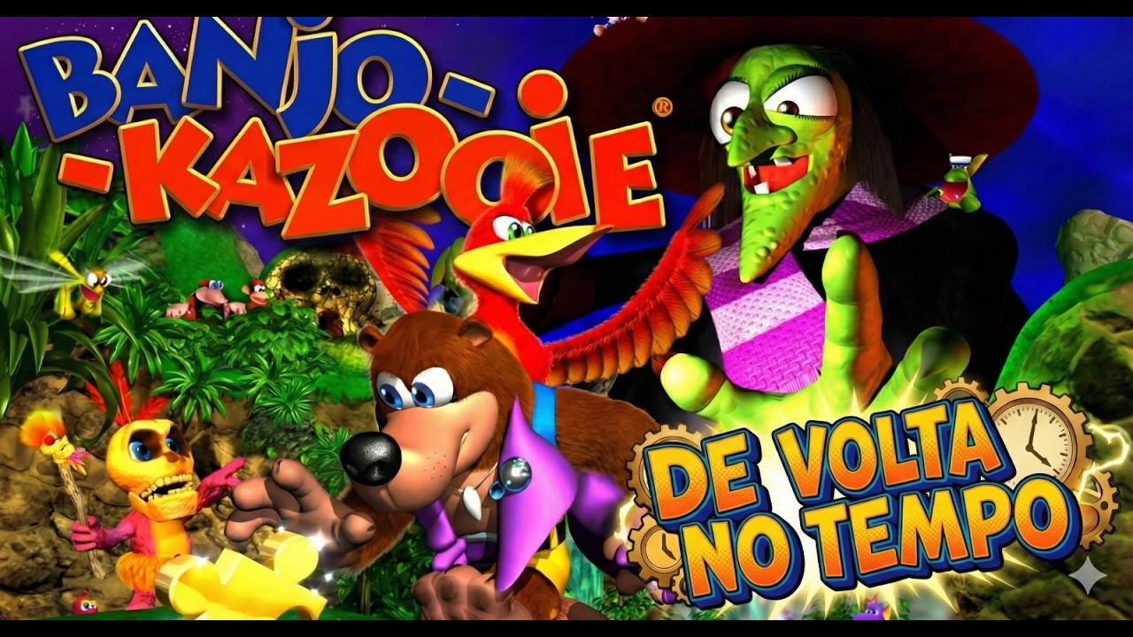 De Volta no Tempo - Banjo Kazooie (Xbox 360) Mundo 1: Mumbo's Mountain